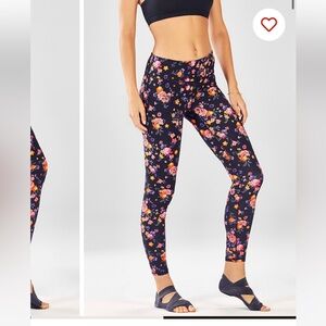 Fabletics Define Mid-Rise 7/8 Floral Leggings